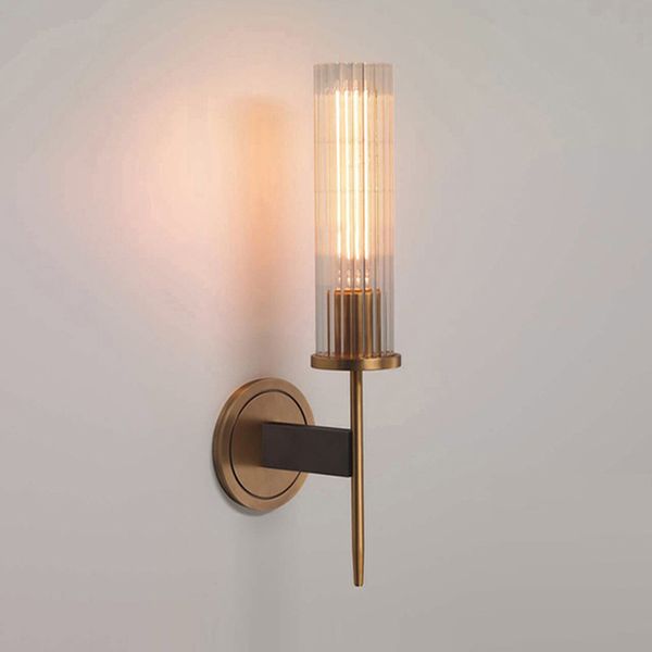 

nordic led indoor wall lamps 8w white/black wall lights for home bedroom bedside mirror front with sconce ac110v/220v
