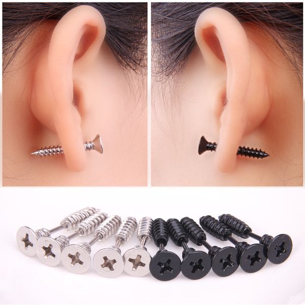 

Star Jewelry Wholesale 2016 Gold Plated Beads Mini Stud Earrings Screws Crystal Stud Earrings For Women New Design Earrings