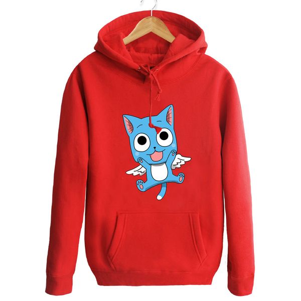 

clothing man anime women hooded sweatshirt wholesale-new cos jacket tail fairy 2016 hoodie kvgii, Black