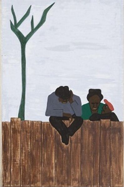 

jacob lawrence genesis creation sermon handpainted figure wall art oil painting on canvas multi sizes berkpr137