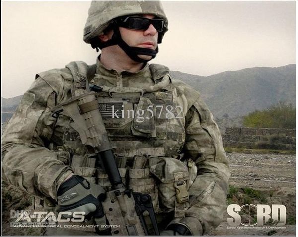 A-TACS Костюмы камуфляжные комплекты Армейская военная форма Боевая страйкбольная форма / Одежда для охоты на открытом воздухе