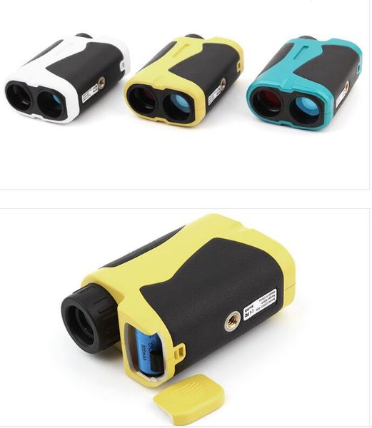 600m Mini Mini Handheld Monocular Laser Rangefinder Telescópio Telescópio Finder Medidor de Distância Golfe Laser Rangefinder Caçando ferramenta de medição