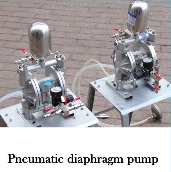 

ms-qd pneumatic double diaphragm pump small paint spraying suit membrane pump