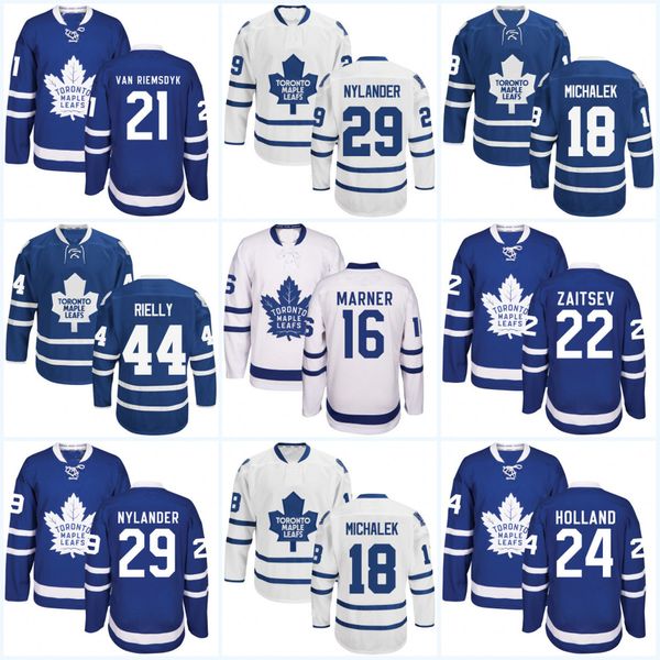 

Mens Toronto Maple Leafs 34 Auston Matthews 16 Mitchell Marner 24 Peter Holland 44 Morgan Rielly 29 William Nylander Hockey Jerseys
