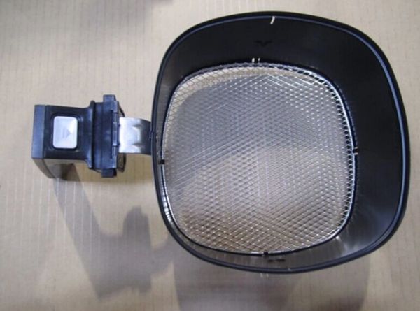 

air fryer hd9220 hd9225 hd9233 filter fry basket baked fried basket baked tools fryer parts bakeware black handle