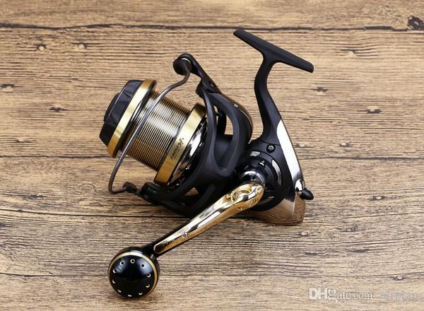 

wf4000-9000 far cast wheel vessel spinning fishing reels rocker self-locking function pesca sea fishing wheel tackle