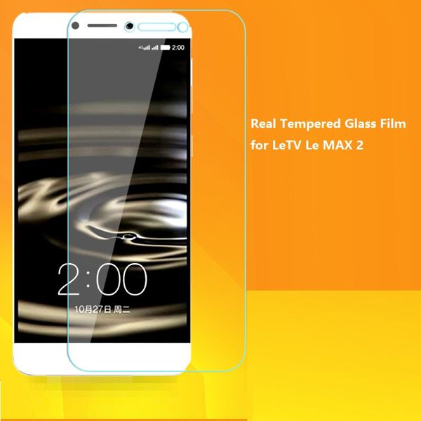 

wholesale letv le max 2 tempered glass screen protector, 0.26mm, 9h, 2.5d, anti-shatter, anti-fingerprint, paper box, crystal box packing
