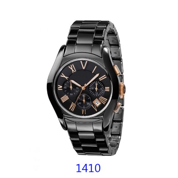 

Watch ceramic ar1400 ar1401 ar1410 ar1411 ar1403 ar1404 ar1416 ar1417 ar1451 ar1452 ar1453 quartz chronograph men watch women