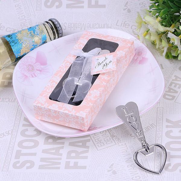 

wedding favor gift love bottle opener pink key wine heart shape beer opener, Black
