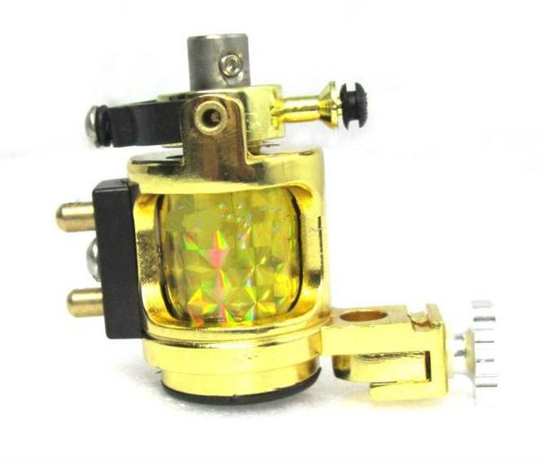 

new design light silent gold motor rotary tattoo machine swashdrive handmade smooth ing