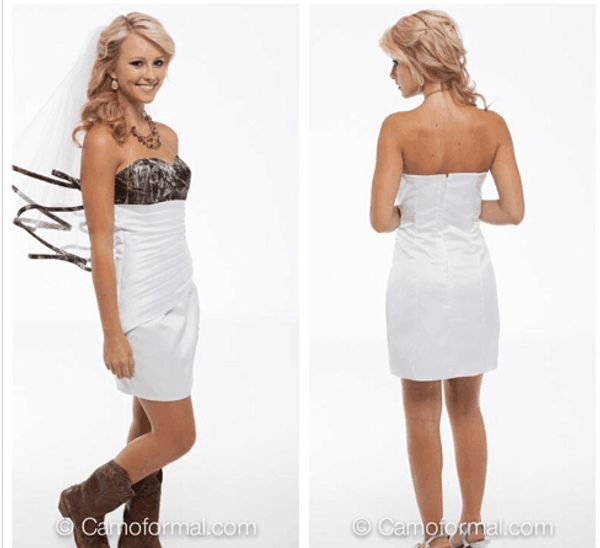

2016 fashion camo short wedding dresses sweetheart sheath ruffles custom made vestido de novia country style bridal gowns, White