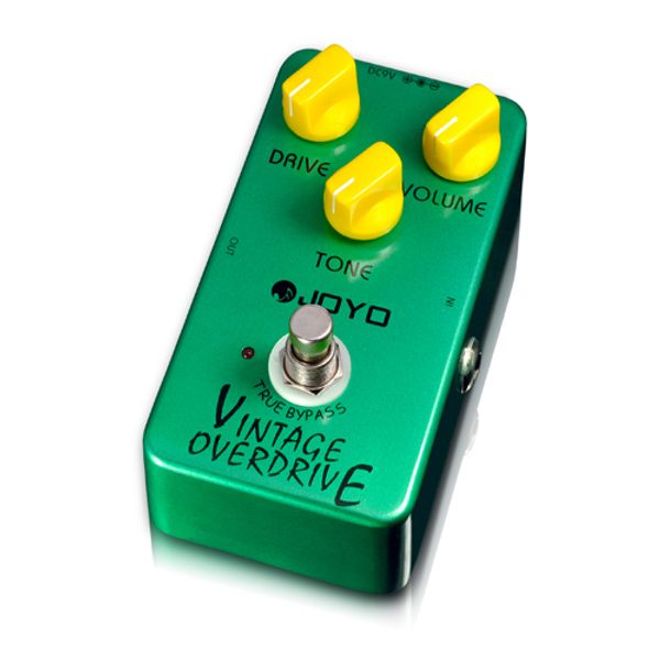 

joyo jf-01 vintage overdrive guitar effect pedal with ture bypass jrc4588 chip