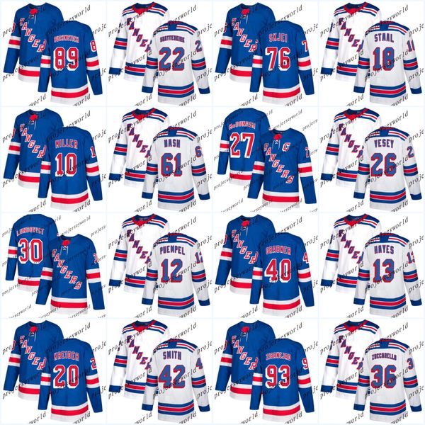 

Womens' New York Rangers Jerseys 2017-2018 Season 61 Rick Nash 27 Ryan McDonagh 30 Henrik Lundqvist 36 Mats Zuccarello Hockey Jerseys