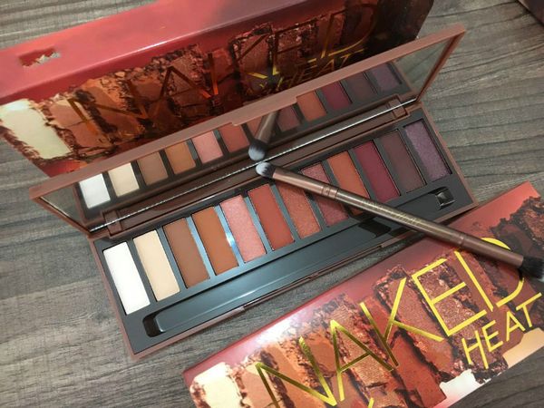 

Makeup heat palette eye hadow palette 12 color eye hadow co metic eye hadow makeup et hipping