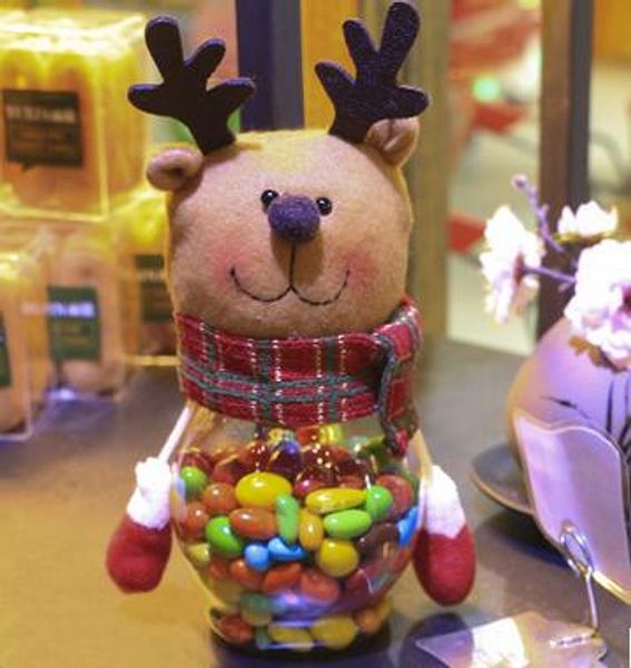 

рождественская конфета баночка детям маленькие подарки елочные украшения