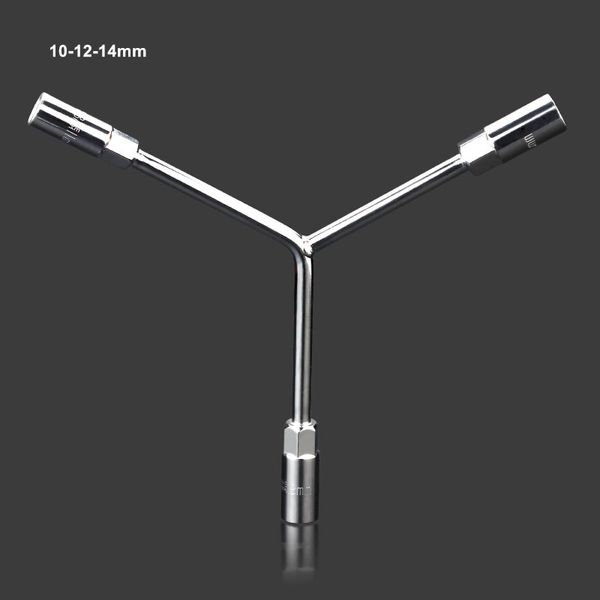 

бесплатная доставка crv высокая твердость y тип шестигранный торцевой ключ тройничного гаечного ключа авто мотоцикл ремонт инструмента 10-12