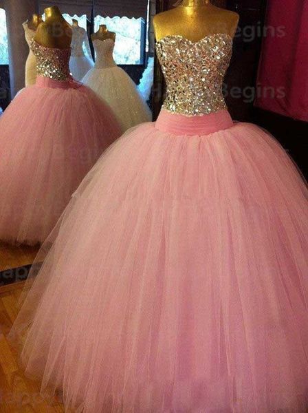 2021 Novos vestidos de esferas de imagem real Long Quinceanera vestidos com arco Lace Up formal Prom Party Quinceanera Vestidos