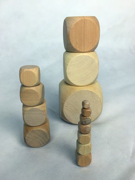 Große Würfel, 50 mm, leere Holzwürfel, Spezialwürfel, lustige DIY-Verarbeitung, Spielzeug, Würfelspiel, Unterhaltung, Lernspielzeug # B31