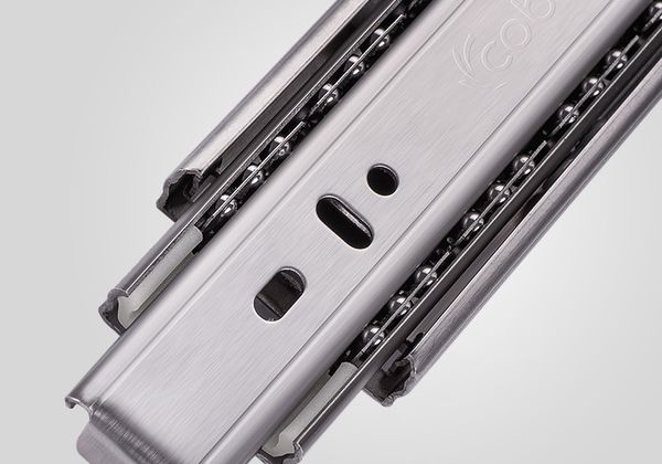 2019 Slide Drawer Slide Rails Damped Three Track Runners