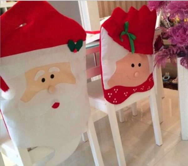 Lovely Christmas Articles For Use Chair Covers Ornaments Mr Mrs Santa Claus Christmas Decoration Best Seller Christmas Ornaments To Decorate
