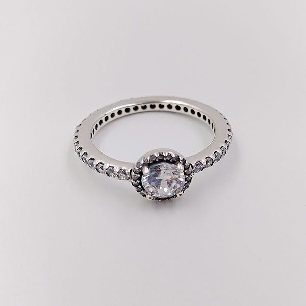 Classic Elegance Clear Cz Band Ring