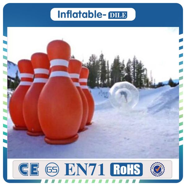 

12 pieces 2 lot and 2 pieces zorb ball inflatable human bowling game zorb ball for bowling outdoor human bowling