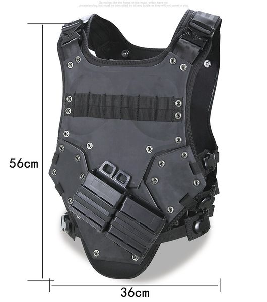 

transformers outdoor sports body protective armor,combat assault waistcoat molle modular tactical vest,hard armor plate carrier, Black;green