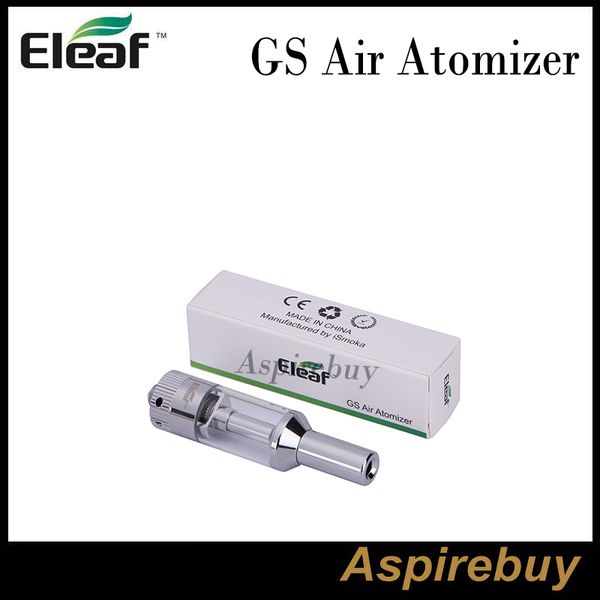 

Ismoka Eleaf GS Air Atomizer 2.5 ML воздушный поток регулируемый 510 резьба двойной катушки GS Air Tank для Eleaf Istick 20W Battery Box Mod 100% подлинный
