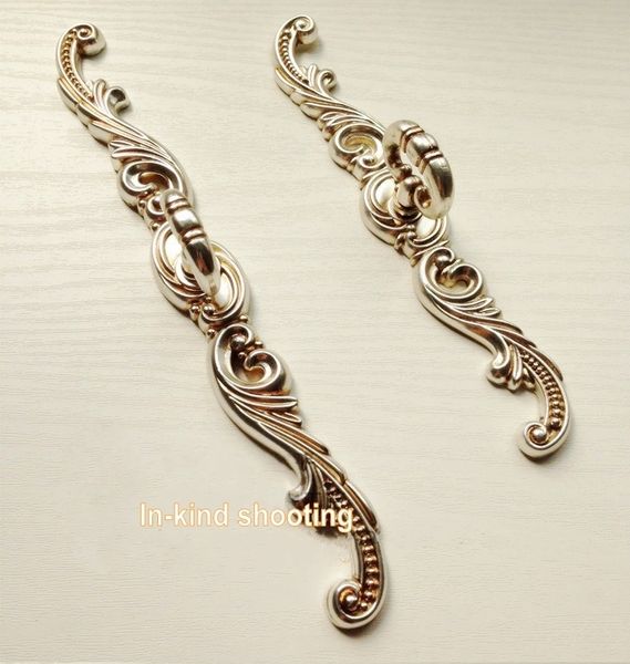 2019 Classical Antique Silver Furniture Hardware Handles Kitchen