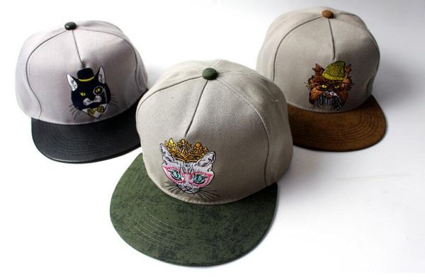 

новое прибытие интересные черный и белый панда письмо стерео шаблон snapback шляпа регулируемая cap хип-хоп бейсбол hat горячие продажа бесп, Blue;gray