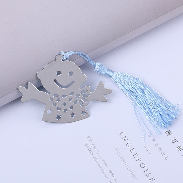 

cute happy boy children bookmark baby shower souvenirs favor party gift