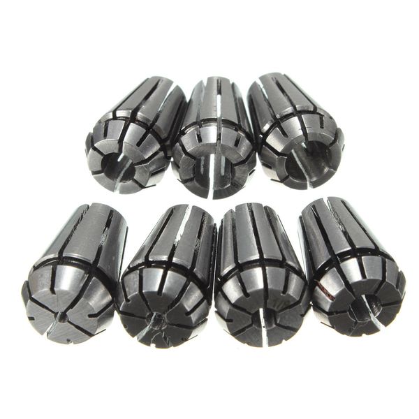 7-teiliges ER11-Präzisions-Spannzangen-Set, CNC-Fräsdrehmaschine, Werkstückhalterung, B00264