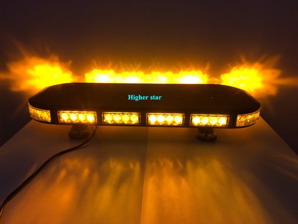 

high intensity 70cm 56w led car mini warning lightbar,emergency light bar for police ambulance fire,15 flash,waterproof ip67