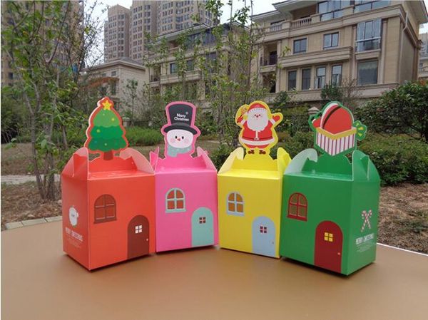 

новый 4 цвета рождество рождество коробка сочельник яблоко коробка рождество 2016 статьи яблочный праздник рождественский подарок коробка об