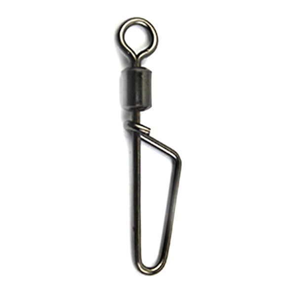 

infof 200 pieces/lot fishing swivels swing coastlock snap fishhooks ice fishing tackle carp fishing connector