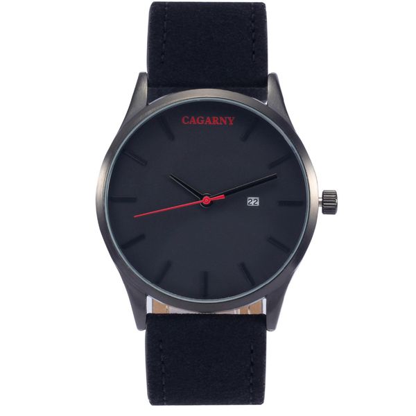 

strap analog quartz relogio wristwatches military leather cagarny waterproof watches watch man masculino fashion casual clock men w paaig, Slivery;brown