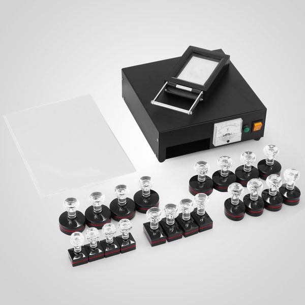 

110v 220v stamp making psensitive seal machine kit optical principle digital stamp maker set sale