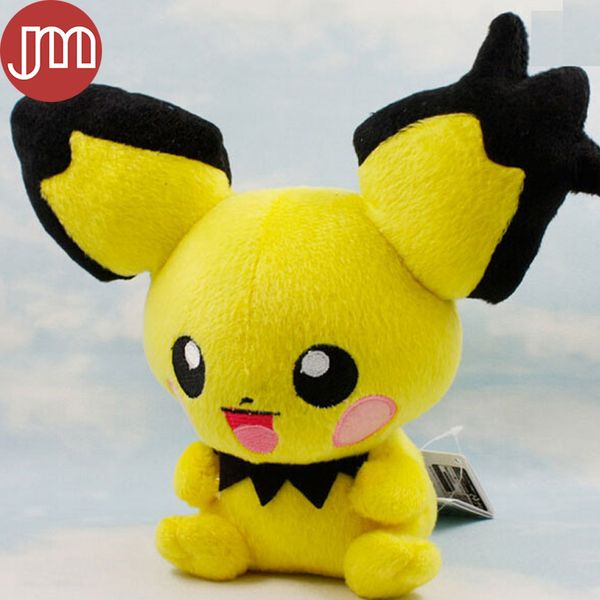 

Новый Banpresto Пикчу Пикачу Doll Spiky болотная чучело Рисунок 19см Аниме Детские куклы Де