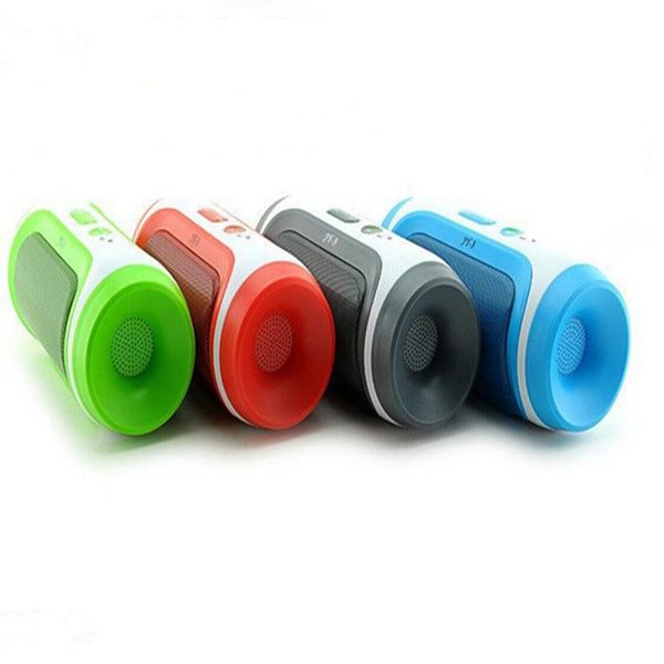 

jy-3 bluetooth wireless speakers elliptical round portable subwoofers handsstereo speaker with mic tf card with retail box
