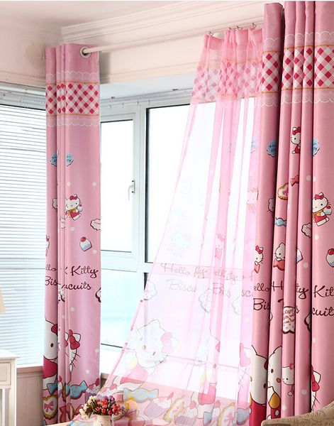 New Hello Kitty Curtains Sheers Various Sizes Final Ready