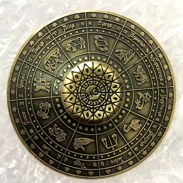 

2шт Египет 12 созвездий Древнего непоседа металла обтекателя втулки ВДГ прохладно