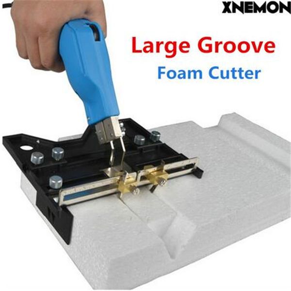 

Xnemon large groove electric knife foam cutter heat wire grooving cutting tool foam cutting pen ponge in ulation kt board