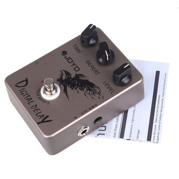 

joyo jf-08 digital delay electric guitar effect pedal true bypass jf 08 ing