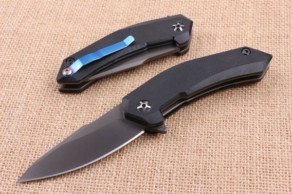 

2016 Zero Tolerance ZT0095 EDC Pocket 5cr13mov Steel Blade G10 Handle Ball Bearing Knife Camping Knife Survival Tools F918L