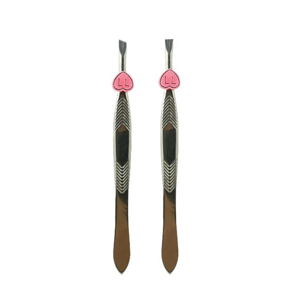 Lameila Professional Sobrancelha Tweezers oblíqua ou plana de aço inoxidável sobrancelhas de olho antibacteriana senhora ferramentas de remoção de cabelo