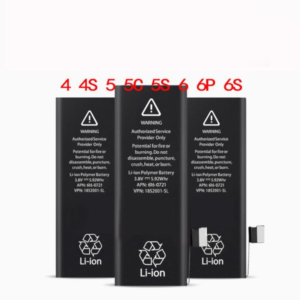 

Batter for iphone 4g 4 5g 5 6g 6 6plu 6 plu mobile phone battery for iphone compatible with mobile phone built in battery