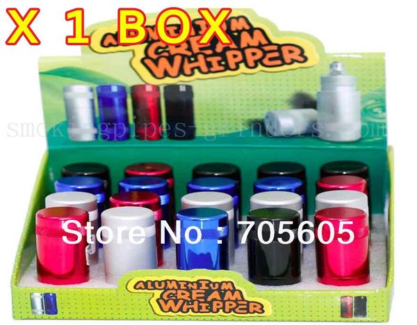 

12 шт. / лот алюминиевый крем Виппер алюминиевый крекер смешать цвета бесплатная доставка