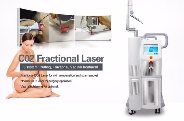 

co2 laser 40w tem00 hydrogen generator co2 fractional laser for vaginal tightening laser acne scar removal skin rejuvenation equipment, Black