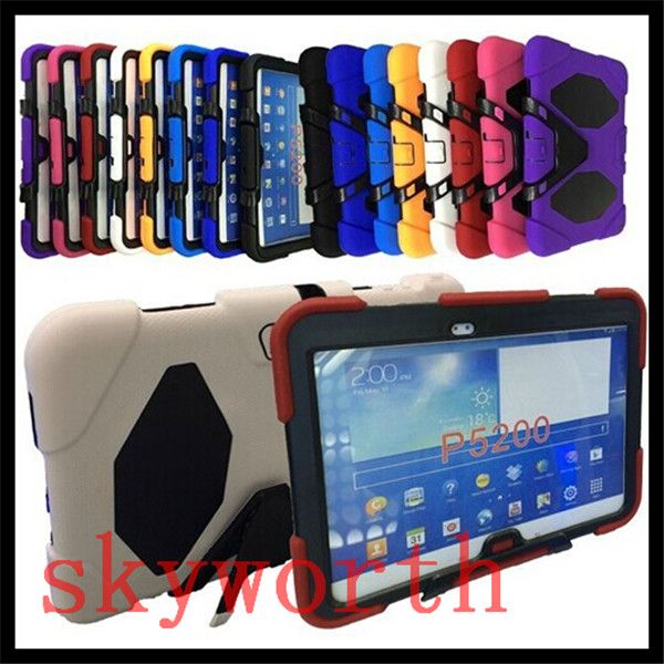 

military heavy duty shockproof case for ipad 2017 pro samsung tab 3 4 a 7.0 t230 t280 s3 t820 s2 t810 t710