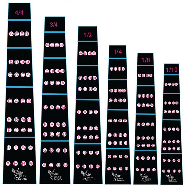 Beginner Violin Finger Chart